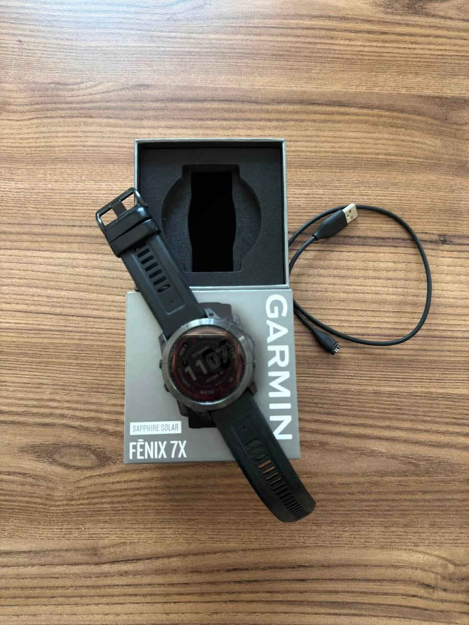 Garmin - Fenix 7X sapphire solar - 51 mm
نظافە ٩٩٪ 
مع کامل المحلقات
کل اللغات ✅
سعر : ٧٤٠ الف 
توصیل متوفر


**إذا كنت صاحب هذا الإعلان وتريد حذفه لأي سبب، رجاءا أرسل رسالة إلى الدعم الفني**