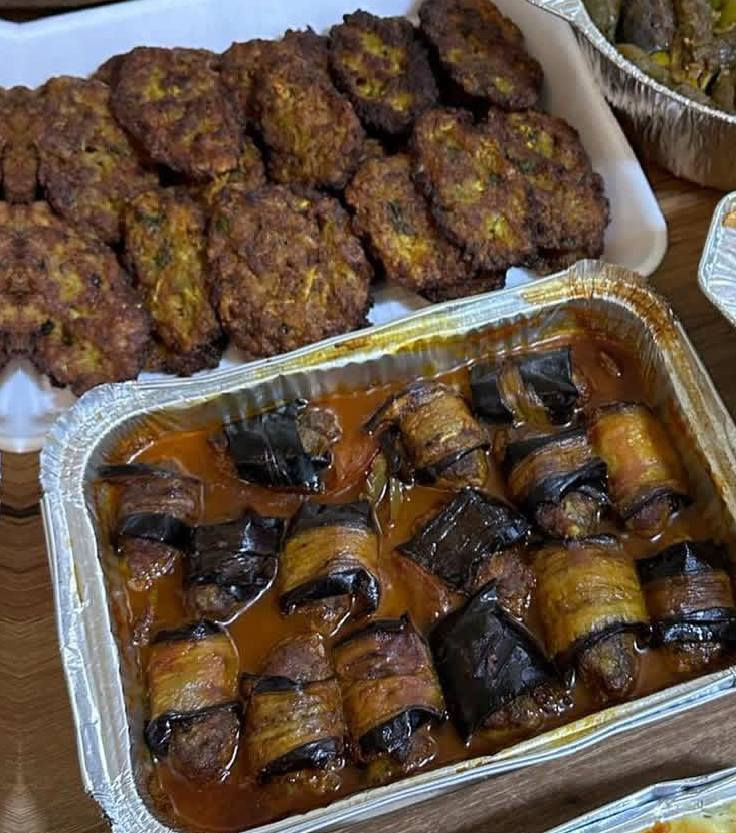 تجهيزات غذائيه لحم عراقي ذبح من الكصاب
تجهيز مروكات وتمن حسب الطلب واذا باللحم لو بدون لحم  كلشي وسعره 
كبة تمن ٢٥ قطعة ب١٠ 
بتيته جاب ٢٥ ب١٠
جريش وبرغل ٢٠ ب١٠
كباب عروك ٤٥ قطعه ب١٠
همبركر لحم ٢٠ ب١٤ 
همبركر دجاج ٢٠ ب١٢
فطائر ٣٠ ب١٠ 
لحم بعجين ٢٥ ب١٠
معجنات مشكل ٣٠ ب١٠
كليجه ٨ الكيلو 
مشكل ٩ 
بالجوز ١٠ 
دولمه صغير ٨
وسط ١٠
كبير ١٦
كيك جاي ٦ 
بالجوز والبرتقال ٧
خلية النحل ٧ 
بيتزا  صغير ٦ 
كبير ٩
الحرية الثانيه قرب دائرة الكهرباء يوجد توصيل


**إذا كنت صاحب هذا الإعلان وتريد حذفه لأي سبب، رجاءا أرسل رسالة إلى الدعم الفني**