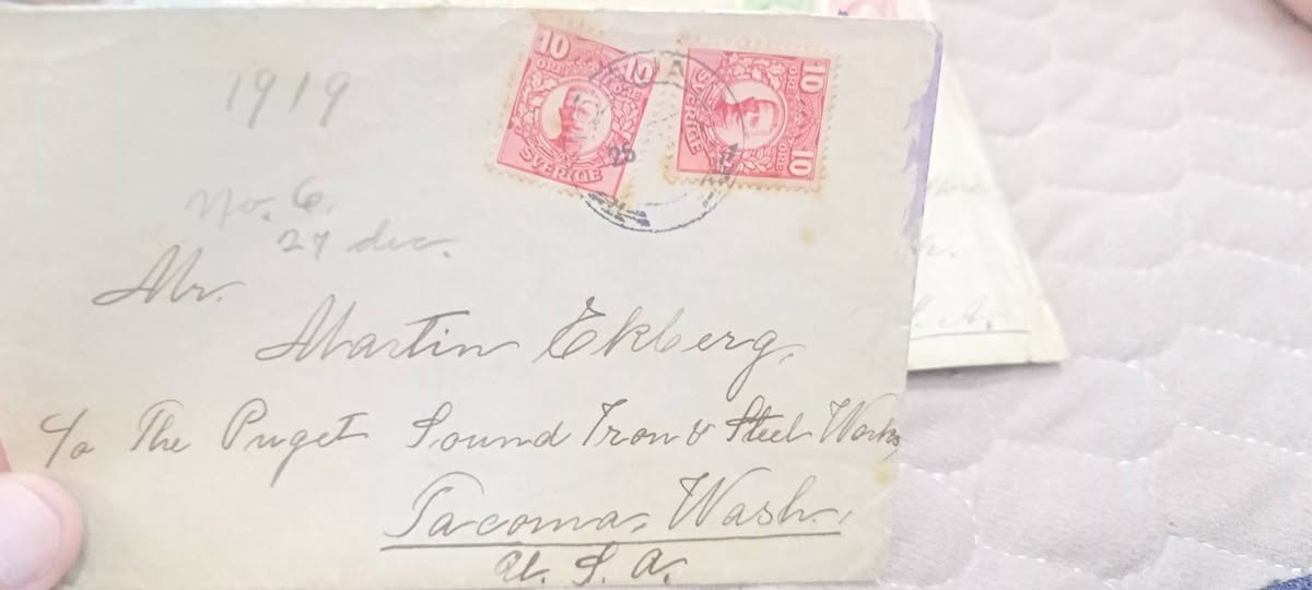 5 اغلفة سويدي قديم عليه طوابع قديمة عمر الغلاف اكثر من120 سنة سعر10 الف للكل السعر نهائي


**إذا كنت صاحب هذا الإعلان وتريد حذفه لأي سبب، رجاءا أرسل رسالة إلى الدعم الفني**