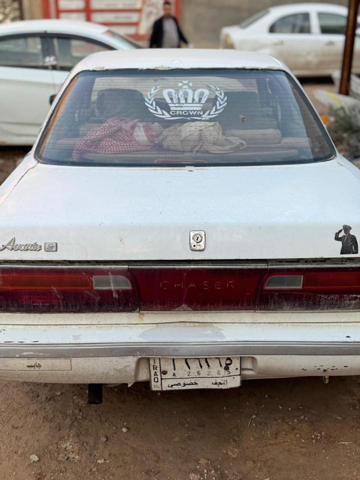 سلام عليكم شيزر للبيع رقم نجف لسيارة بيها تبخير قليل سعر 20                                تليفون ‭0781 238 7591 ‬ عنوان النجف
