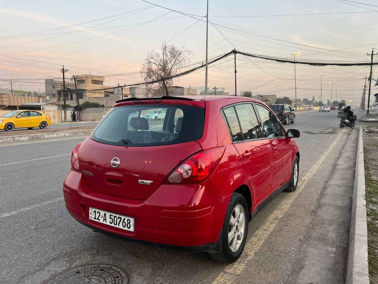 للبيع
سعر 68$
نيسان فيرسا موديل 2009 
محرك ٤سلندر حجم ١٦ دوش كير اوتوماتيك شرط المحرك والكير 
رقم نينوى دولي رقم وهزة وسنويه جديد شرط التحويل 
بيها كوبون بانزين ⛽️
صبغ ٣قطع  بوند وجاملغ امامي يسار  وباب خلفي يمين بدون دواخل شرط 
سيارة جاهزة 
موصل الايسر 
***********
***********
