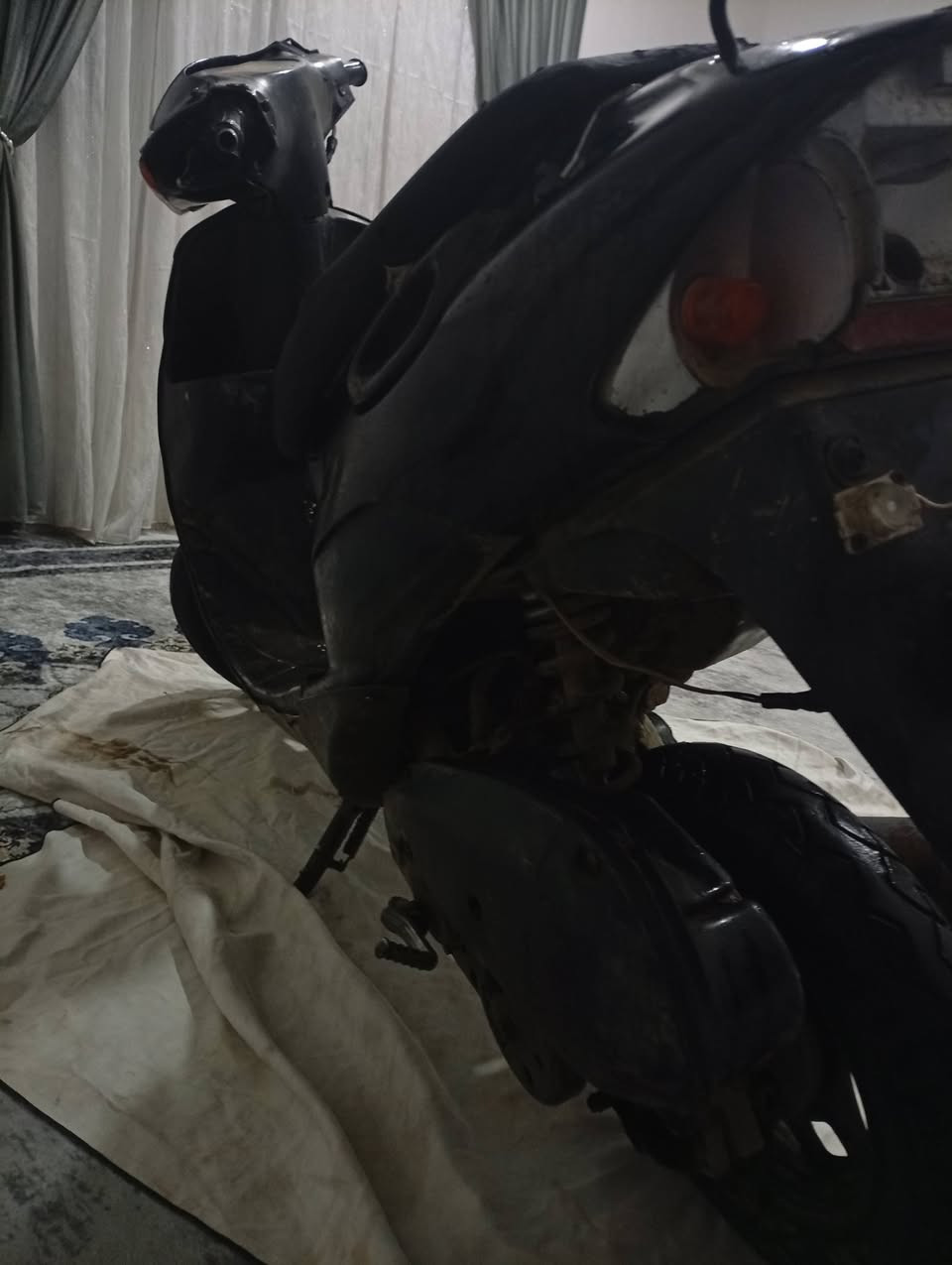 دراجه ساسوكي للبيع او مراوس بايرانيه وانطي فرق دراجه كامله هندر وسلف لايت ورماشات كامله السعر 200وبيه مجال للشرايه الرقم ‏‪0778 384 3397‬‏ موجود خاص او تخابرني
