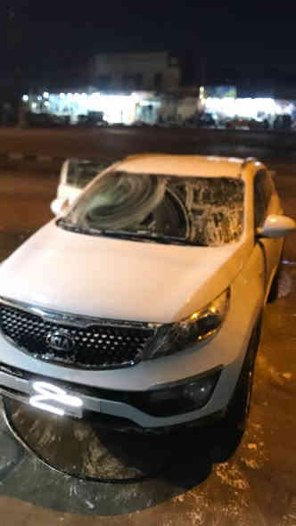 السلام عليكم سبورتج 14 سلوفاكي خليجي محرك 2400 دوش سيارة مكفولة ونضيفة سنوية جديدة قبل سبوع داخلة هزة السعر 153وبيهة مجال 
التواصل ع الخاص او ع الرقم***********
