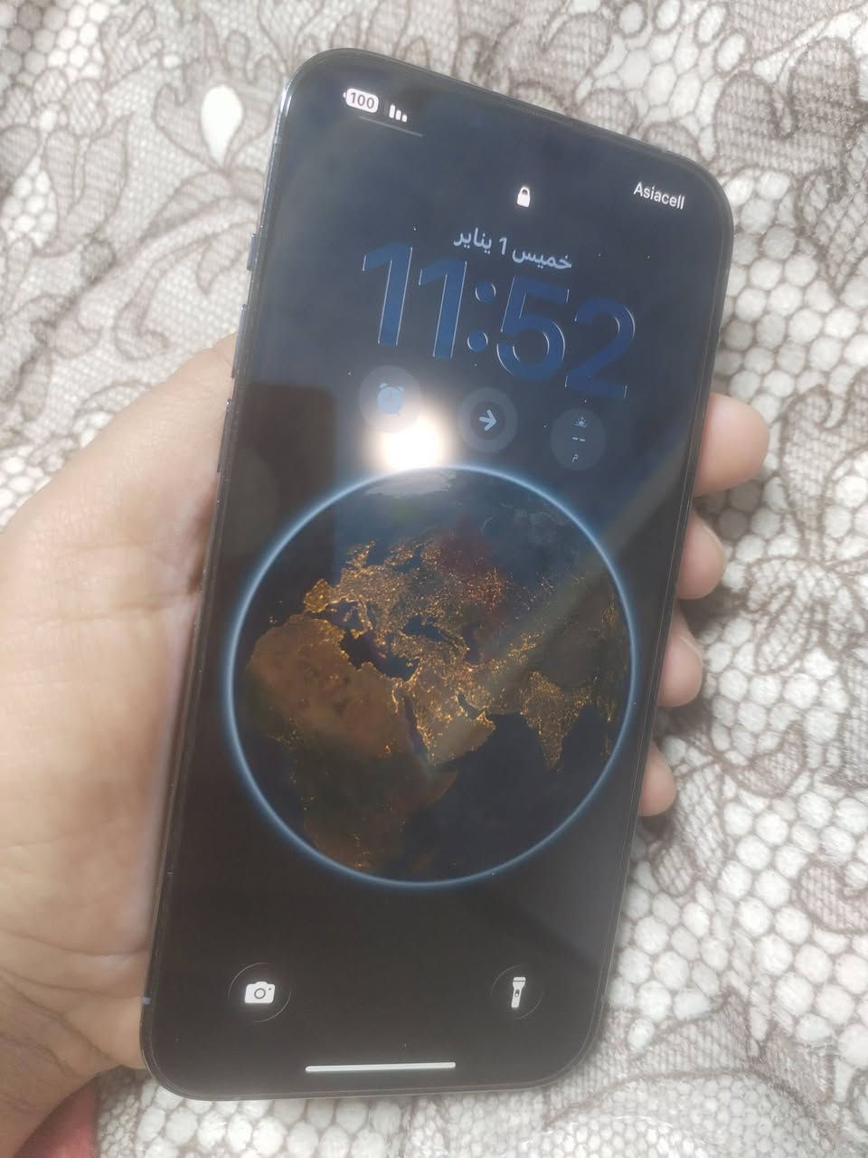 ايفون 13 برو ماكس – مستخدم للبيع
الذاكرة: 128GB
نسبة البطارية: 🔋 78%
الجهاز نظيف
يوجد خط خفيف جدًا على الشاشة (ما يبين بالاستخدام)
📍 العنوان: بغداد – أبو غريب
🚫 لا يوجد توصيل
💰 السعر: 450 ألف دينار
📞 رقم الهاتف: ***********
