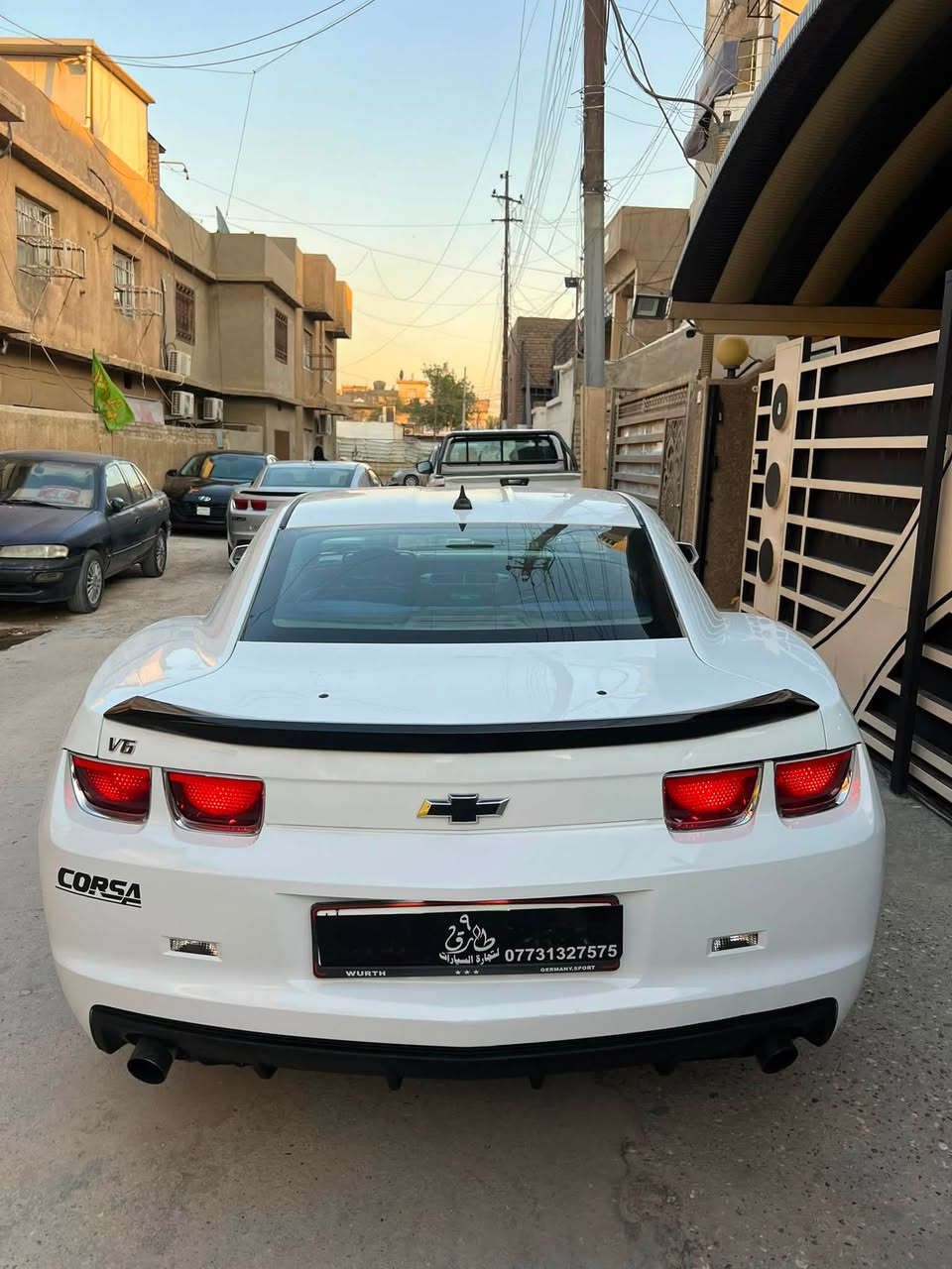 99 ورقه 

 وانظف 13
السياره باسمي شخصيا
جاهزه رقم جديد
كامله بدون اي نقص
بيع بدون مراوس
السياره كلش نظيفه 
موديل 2013
ماشيه ٦٣
محرك 6 سلندر 
لون ابيض  
كراسي كهرباء
تحكمات ستيرن 
تبريد ثلج 
صدر امامي خلفي نظيف 
شفتات سرعه  
ويل 20 
بجم زنون 
السياره كلش مميزه ونظيفه  
مكان السياره بغداد الجديده 

سعر السياره 99 ورقه قفل

*********** واتساب
اذا مجاوبتك راسلني واتساب
واني الممنون 🌹
