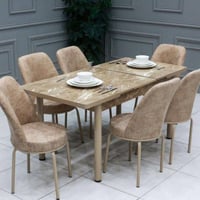 ميز طعام • ٤/٦ كراسي • تركي أصلي