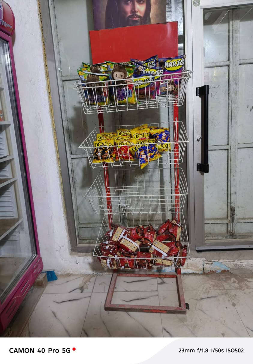 رفوف خشب قياس الواحد متر وعشرين عدد١٨ رف اريدهم ب٦٠ الف ورفوف حديد عدد عشرين رف كلش قويات ابو المتر اريدهم ب ٧٥ الف عارضة اجباس الكبيره ب٢٥ والصغيره ب ٢٠ متوفرات بالزبير وماعندي توصيل يم المجلس البلدي


**إذا كنت صاحب هذا الإعلان وتريد حذفه لأي سبب، رجاءا أرسل رسالة إلى الدعم الفني**