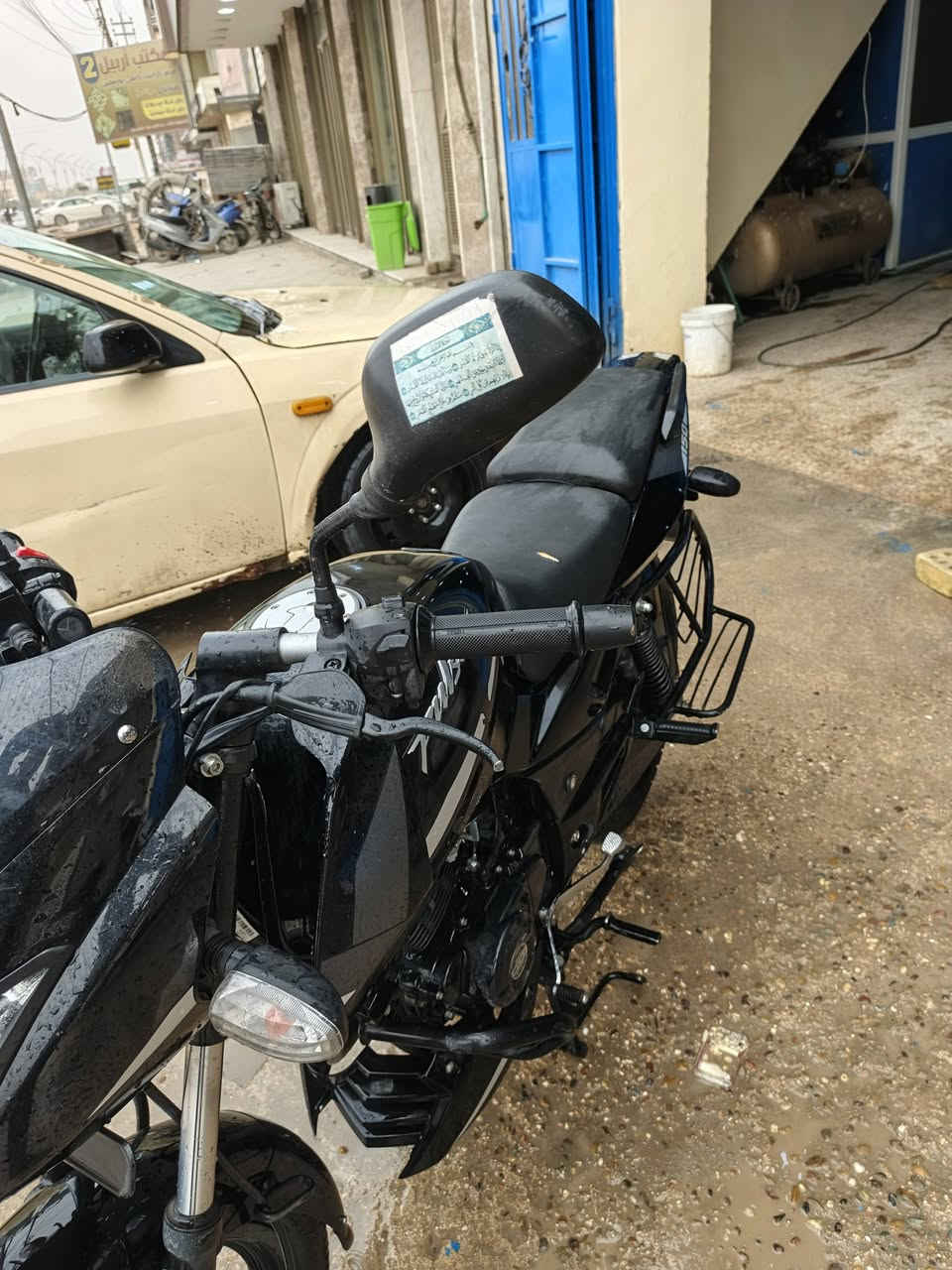 بولسر موديل 2023دراجه وكاله دراجه مرقمه مكاني كربلاء مكينه 150CCالرقم ***********
