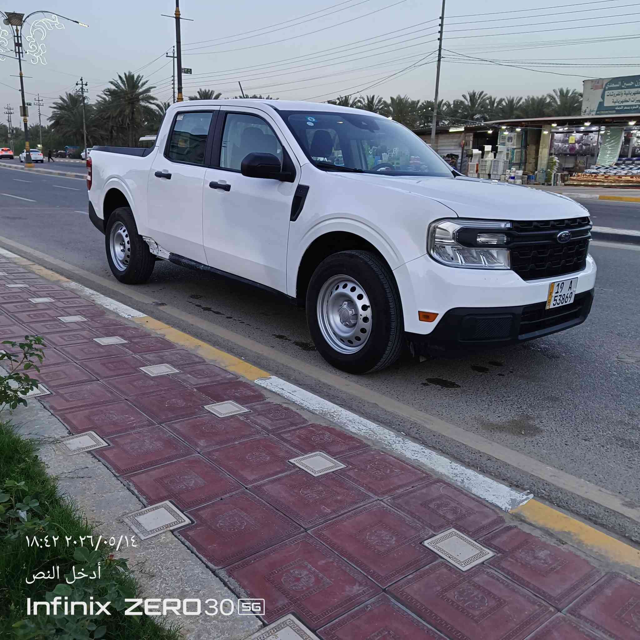 فورد مافريك 
الموديل/2024
الضرر / صبغ عام بدون دواخل نهائي 
بدون تبديل اي قطعه رقم الشاصي موجود مع الصور
ماشيه/37 الف ميل 
محرك /2000 
رقم كربلاء شهداء محجوزه سنتين تاخذ وكاله عامة
السعر/150 ورقه 
مكان السياره كربلاء 
للمزيد من التفاصيل الاتصال على الرقم التالي 
***********
