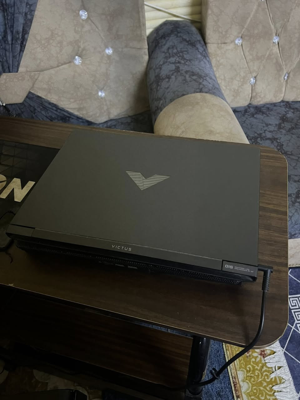للبيع لابتوب HP فكتوس للبيع معا حساب استيم مني هديه بيها العاب ريد ديد 2 وGTA 5 حساب استيم مجاني ويا لابتوب  وهمين ويا ميز هديه الي بل صوره وموس مكاني كركوك مقابيل المعهد التقني كركوك سعرها 750 الف بيها مجال وعندي توصيل المحافظات بس لازم  يدفعلي الكتروني بعدين يستلمه او يجيني كدام بيت يدلل على راسي احطكم واحد واحد 
هدا مواصفات جهاز 

Victus by HP Gaming Laptop
15-fa0031dx
• Intel® Core ™ i5-12450H Processor [2]
• 512GB Solid State Drive [3]
• 8GB SODIMM DDR4 SDRAM
• No Optical Drive
• Windows 11[67]
• 15.6" FHD IPS LED Display (250 nits,
144Hz) [4]
• NVIDIA® GeForce® GTX 1650 4GB
• B&O
• 3-cell, 52.5 Wh [63]


**إذا كنت صاحب هذا الإعلان وتريد حذفه لأي سبب، رجاءا أرسل رسالة إلى الدعم الفني**
