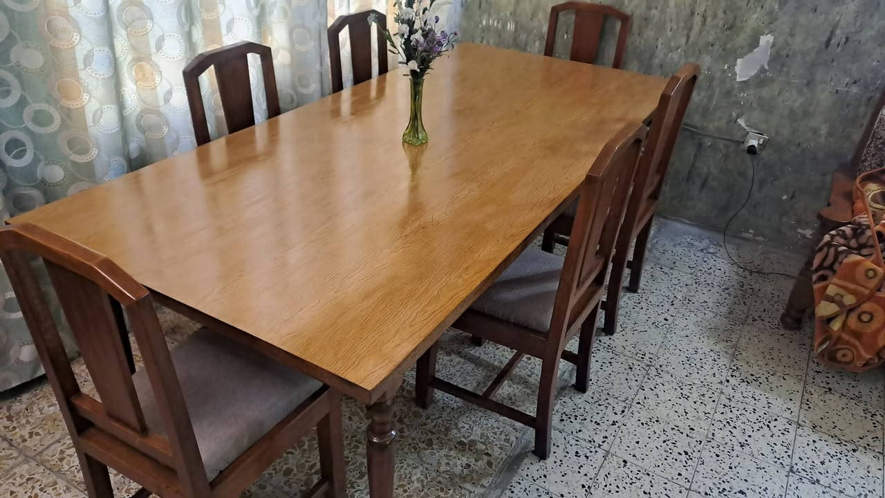 ميز طعام ٦ كراسي خشب صاج عراقي قياس ٢٤٠×١١٥ توجد خدمة توصيل


**إذا كنت صاحب هذا الإعلان وتريد حذفه لأي سبب، رجاءا أرسل رسالة إلى الدعم الفني**