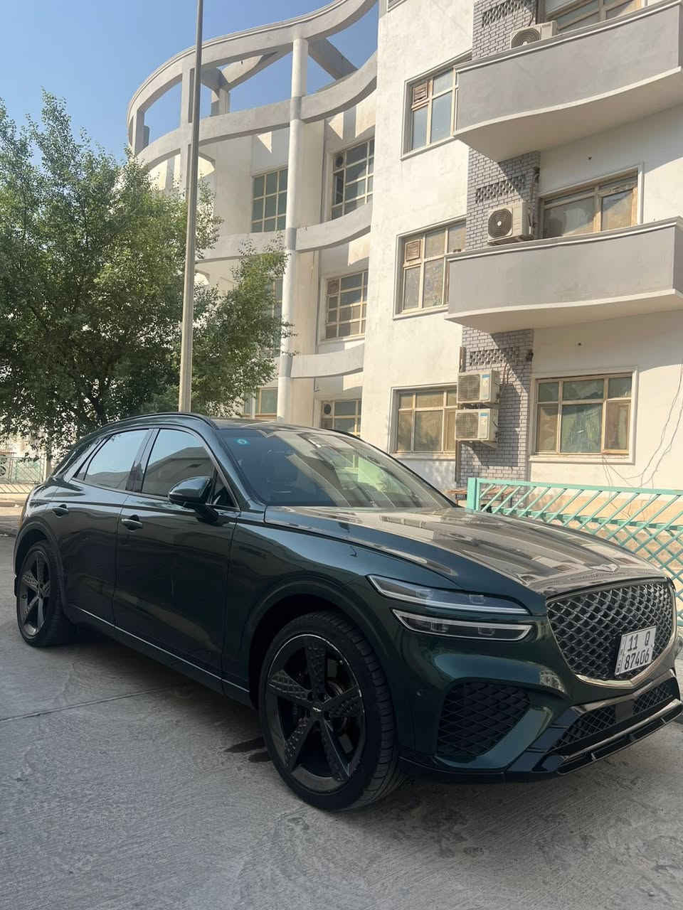 السلام عليكم
Gv70 2023 sport prestige 
اربعه سلندر 2500 توربو 
فول موصفات للاخير 
كامرات 360 
تشغيل عن بعد 
تحكم بسياره عن طريق البصمه 
كشنات جلد ومخمل ومساج وكهرباء
عينه دجتل 
تبريد خلفي وبردات خلفيه
وارد امريكي حادث جاملغ راجع بارد  
بدون تبديل بدون صبغ 
ماشيه 51 الف كيلو
مكان السياره محافظة ميسان 
السعر 32 الف دولار
رقم التلفون ***********
