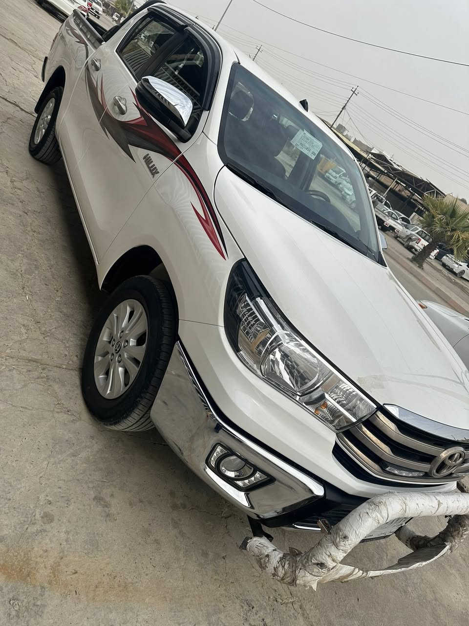 تيوتا هايلوكس ٢٠٢٣ كويتي مكفول كفاله عامه سعر ٢٧٥ وبي مجال
رقم صلاح الدين سنويه مجدده مكفول فقط رصعه بلباب 
تحويل مباشر للاستفسار ***********
مكان سامراء
