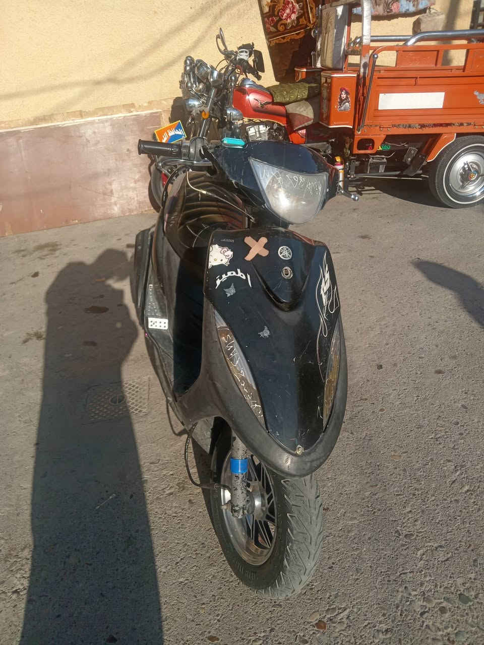 سلام عليكم: 
دراجه ماكس عدله البيع 
دراجه خير من الله 
دراجه فول 
كاشي بيه بلادي وكلشي مختم 

ولسعر 550وبيه مجال حق لجيه
 
ولمكان بغداد جسر ديالى قديم 
الرقم ***********
