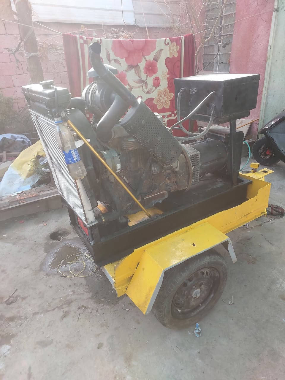 السلام عليكم مولده كابوته اربع بساتم 17 كيفي 60 امبير تريفيز للبيع مكاني بغداد رقم الهاتف*********** راديتر جديد والباتري السعر خاص
