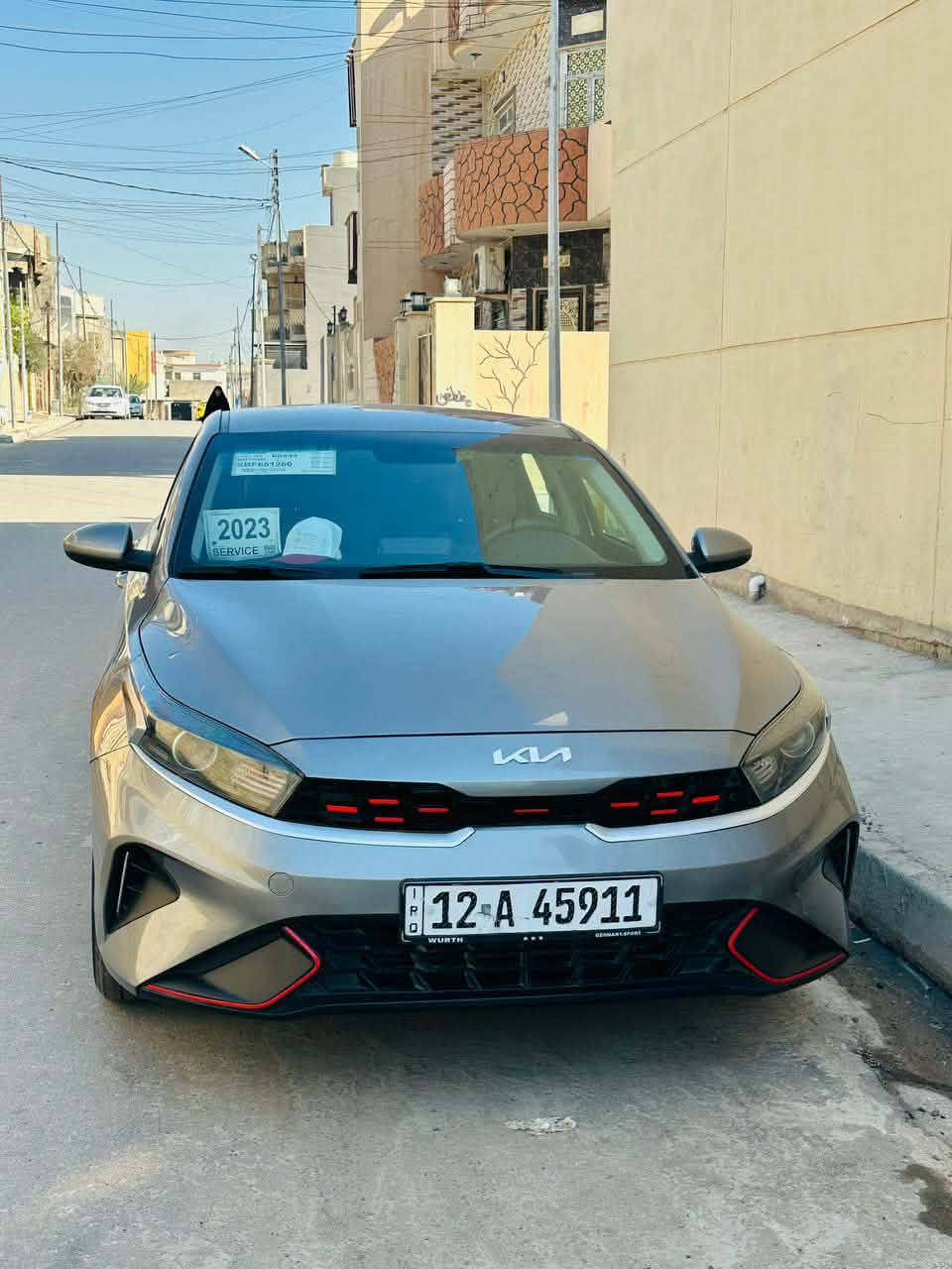 السلام عليكم
كيا فورتي 
موديل 2023
محرك وكير شرط ما مفتوح 
مواصفات نص فول 
ماشيه 52 mi
الضرر بيها 3قطع 
ومكانين بارد بدون داخل 
شرط التحويل السياره بأسمنا 
السعر 143 وبيها مجال شي قليل 
للاستفسار ***********
***********
