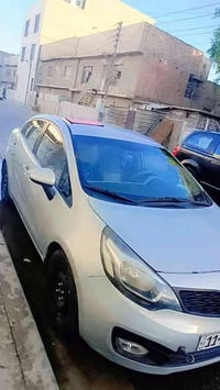 كيا ريو خليجي موديل ٢٠١٣ كير محرك صدر مكفول بيه قطع صبغ بدون حادث اثر ...