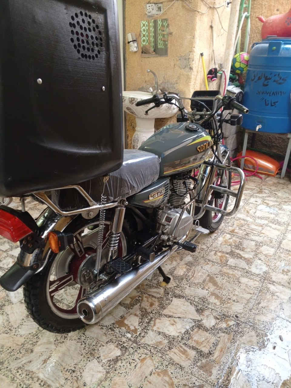 ‏السلام عليكم ورحمة الله وبركاته شباب درجة البيع سونك موديل 2025 درجة  خير من الله بعدهي جديدة حلو تجي تشوف احله من الصور سعر 700بيه مجال حك الجيه ***********
