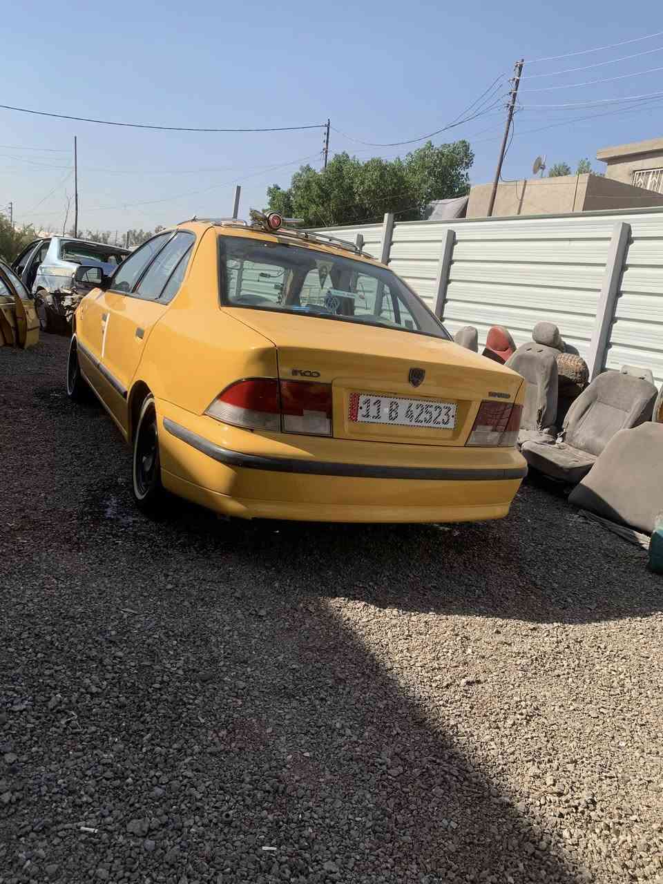 سلام عليكم سمند موديل ١١ هيئه وغرامات مصفره توهه هزه جديده مكينه وكير   نظيفات تبريد شغال تخم تاير جديد سياره شوف العين نظافته سعر ٣٣ وبيهه مجال حك الجيه 
مكان بغداد جسر دياله الجديد 
***********
