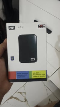 هارد خارجي • كمية متوفرة • بج وكابل وحقيبة