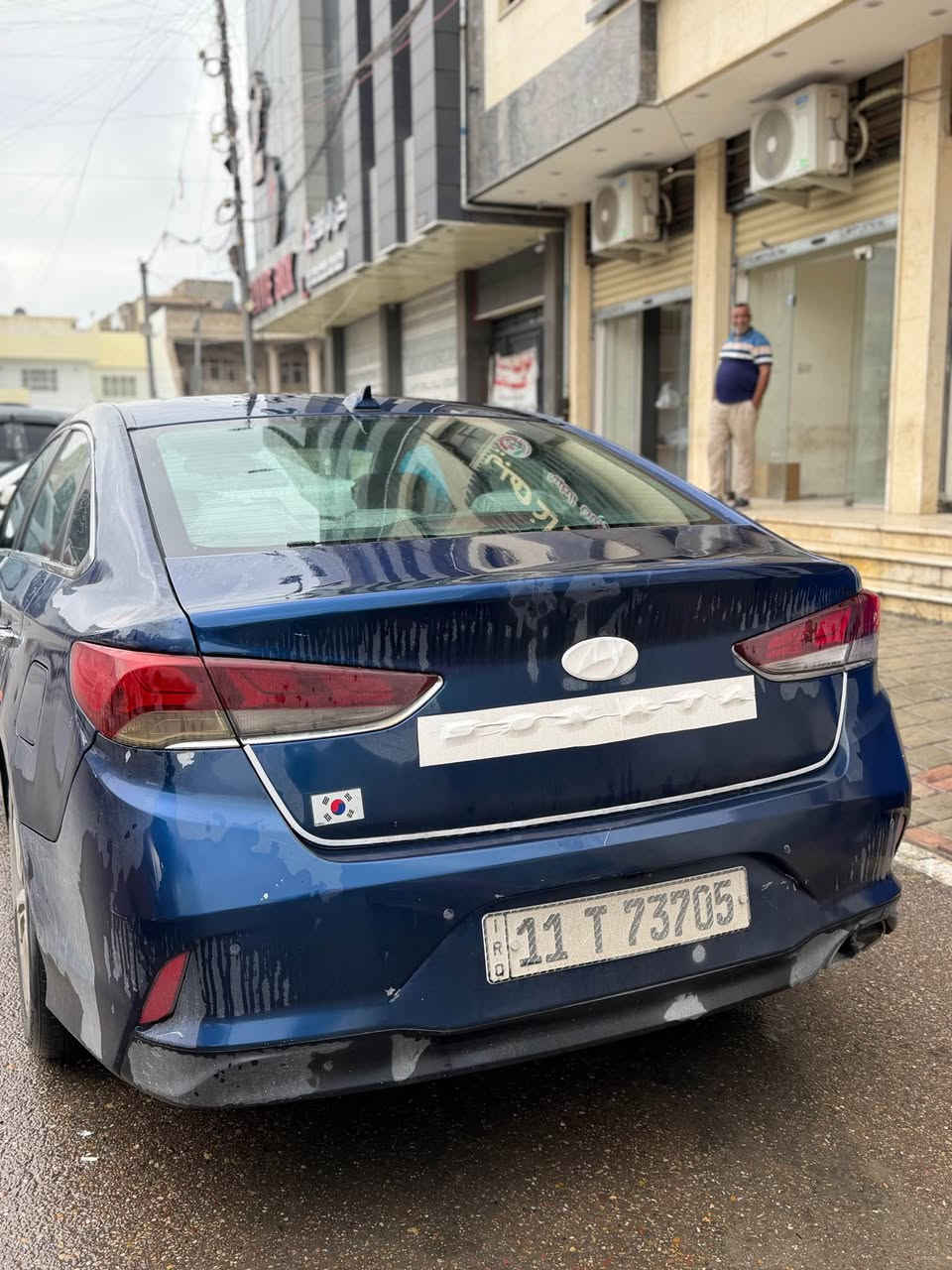 سوناتا 2018 فول مواصفات عدا الفتحه
مكينه 2400 ماشيه 83 ميل
حادث من امريكا قبق جنطه مبدل 
وجامرلغات معدله ومصبوغه بدون تبديل
ايرباكات كله سليمه بجم كبس 
رقم بغداد الدولي الجديد بأسمي
مواصفات:- 
بصمه
 رادار جانبي وخلفي
كامره خلفيه
تحكمات جهتين 
تدفئه كشنات اماميه
شاشه كاربلي
كشن كهرباء 
كروز مثبت سرعه
تحديد مسار 

سياره جاهزه مناقصه شي صدر امامي خلفي جديد 
تدفئه و تبريد ممتاز مكان السياره بغداد/الصليخ

*********** بغداد, العراق
