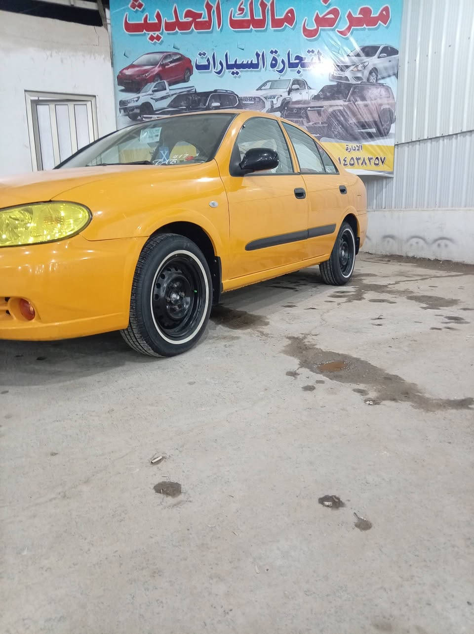 سلام عليكم للبيع موديل ١١ رقم بغداد دولي مصفره من الكراج سيارة وظع شركه كفاله ماعده شبر صبق بجاملق الخلفي ماشيه ٢٧٠ الف حقيقي سعر ١٠٢ وبيه مجال رقم *********** مكان سياره الأنبار هيت الفرات علمن تخم تاير قبل ساعه من شديته شرط ماتصرف عليه شي
