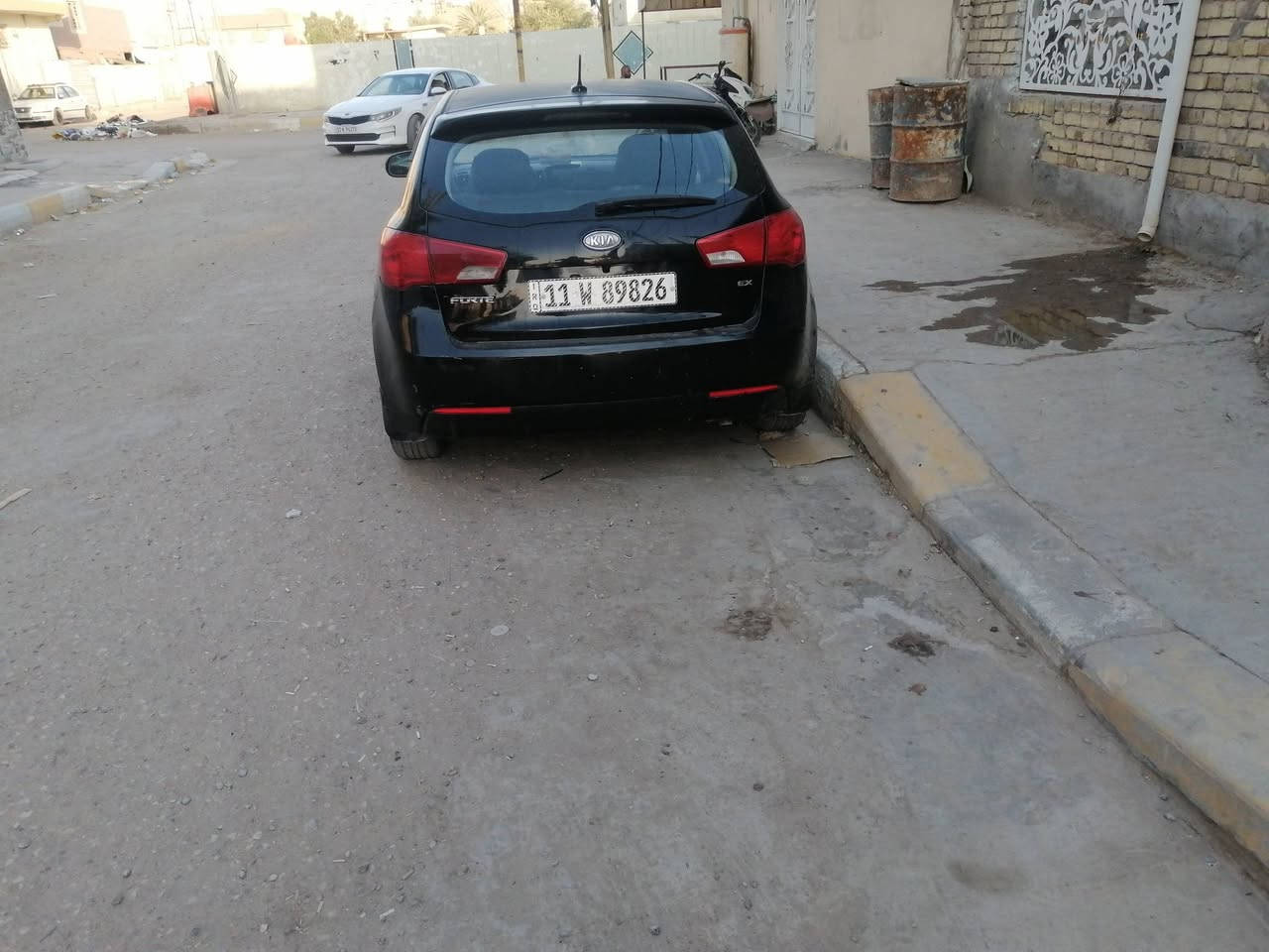 سلام عليكم كيا فورتي موديل ٢٠١٢ رقم بغداد مكانه ديوانيه جاهزه مكينه كير تبريد حداديه رقم موبايل ***********
