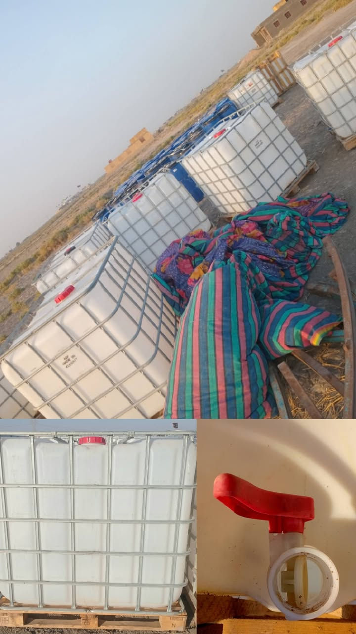 اسلام عليكم تشكيله للبيع منشور جديد طاقه شمسيه با30الف بيها مجال+بوشكة 1000لتر با80الف بيها مجال +براميل220لتر با20الف جديد+برميل ابو القبگ العريض با25الف الإتصال ***********
