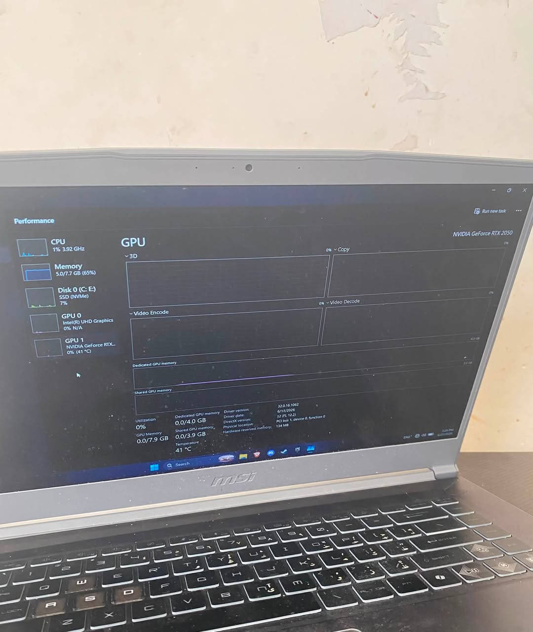 لابتوب msi كيمنك سعر ٧٢٠ بل كارتونة نظيف       رام ٨جيجا ويجي وياه واحد ٨جيجا هدية ddr4 3200 كرت شاشة rtx2050 vram4gb معالج انتل i5 g13 وبيه مدخل HDMI


**إذا كنت صاحب هذا الإعلان وتريد حذفه لأي سبب، رجاءا أرسل رسالة إلى الدعم الفني**