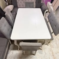 ميز طعام • ٤ كراسي • قنفه نفرين