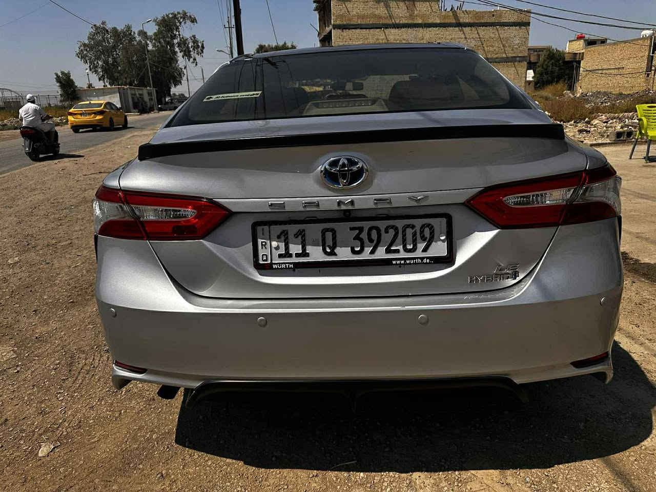 السلام عليكم
كامري 2022خليجيً Le
فول مواصفات عدا البنيراما 
بصمه 
بصمه ابواب 
تحكم ستيرن جهتين
شاشه كبيره 
سايد بريك بصمه
كشنات جلد
مانع انزلاق 
3وضعيات قياده 
سبورت 
ماشيه 75ك
بسمي مشروع وطني تحويل مباشر
مكاني بغداد 
سياره كفاله من الحادث تكسي دبي مرشوشه حزام لكلير أثرٍ لواسق عدا القماره ((((السعر 155)))) مجال حك الجيه((***********))
