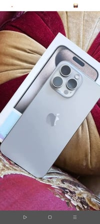 ايفون 16برو ماكس ماستر كفاله من كلشي وعلى الفحص كله نورمال وتر برو كام...