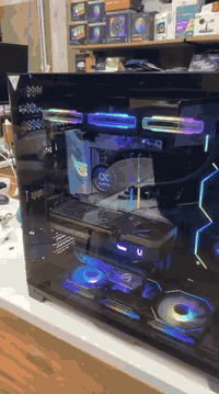 تجميعة احترافية – أعلى أداء للألعاب والعمل الثقيل 🔥
✅ المعالج:
AMD Ryzen 9 9900X — 12 Core / 24 Thread (Unlocked)

✅ كرت الشاشة:
ZOTAC GAMING GeForce RTX 5080 SOLID OC

✅ الرام:
G.SKILL Trident Z5 Neo RGB DDR5 32GB (2×16) 6000MHz CL30 – AMD EXPO

✅ اللوحة الأم:
ASUS ROG STRIX X870-A Gaming WiFi 7

✅ التخزين:
SSD M.2 Gen4 — سرعة 8000MB/s
سعة إجمالية 3TB

✅ تبريد المعالج:
XIGMATEK FROZR-O II 360 AIO
مبرد مائي بشاشة LCD

✅ الكيس:
Lian Li O11 Dynamic EVO XL

✅ التبريد الهوائي (12 مروحة):
6 × Xigmatek Starlink Ultra
3 × Lian Li UNI FAN SL-INF Reverse Blade
3 × Lian Li UNI Fan TL LCD (بشاشة)

✅ مزود الطاقة:
MSI MPG A1000G — 1000W
ATX 3.1 / PCIe 5.1 — 80+ Gold

💰 السعر: 4,500,000
✔ مجال بسيط للجادين

⚡ جاهزة 4K Gaming + رندر + تصميم + بث
⚡ أحدث جيل + شكل RGB احترافي

📩 للتواصل خاص


**إذا كنت صاحب هذا الإعلان وتريد حذفه لأي سبب، رجاءا أرسل رسالة إلى الدعم الفني**