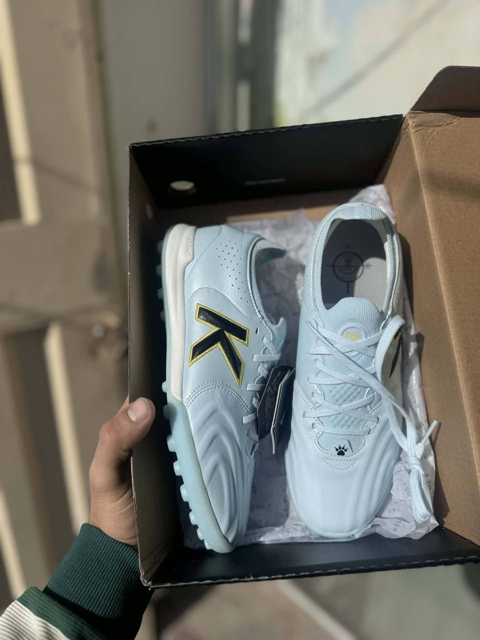 كيلمي وكاله مامستخدم
قياس 40 
41
42
توصيل موجود


**إذا كنت صاحب هذا الإعلان وتريد حذفه لأي سبب، رجاءا أرسل رسالة إلى الدعم الفني**