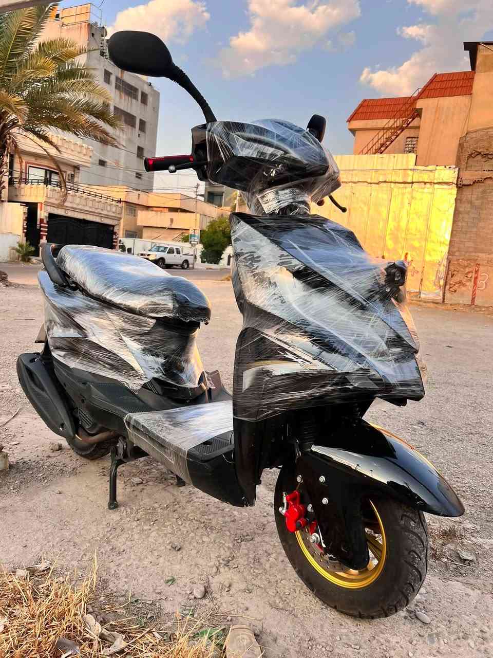 دراجه جامو GTR للبيع كهربائيات كله شغاله خير من اللّٰه اي نقص مابيه
*********** سعره 500

