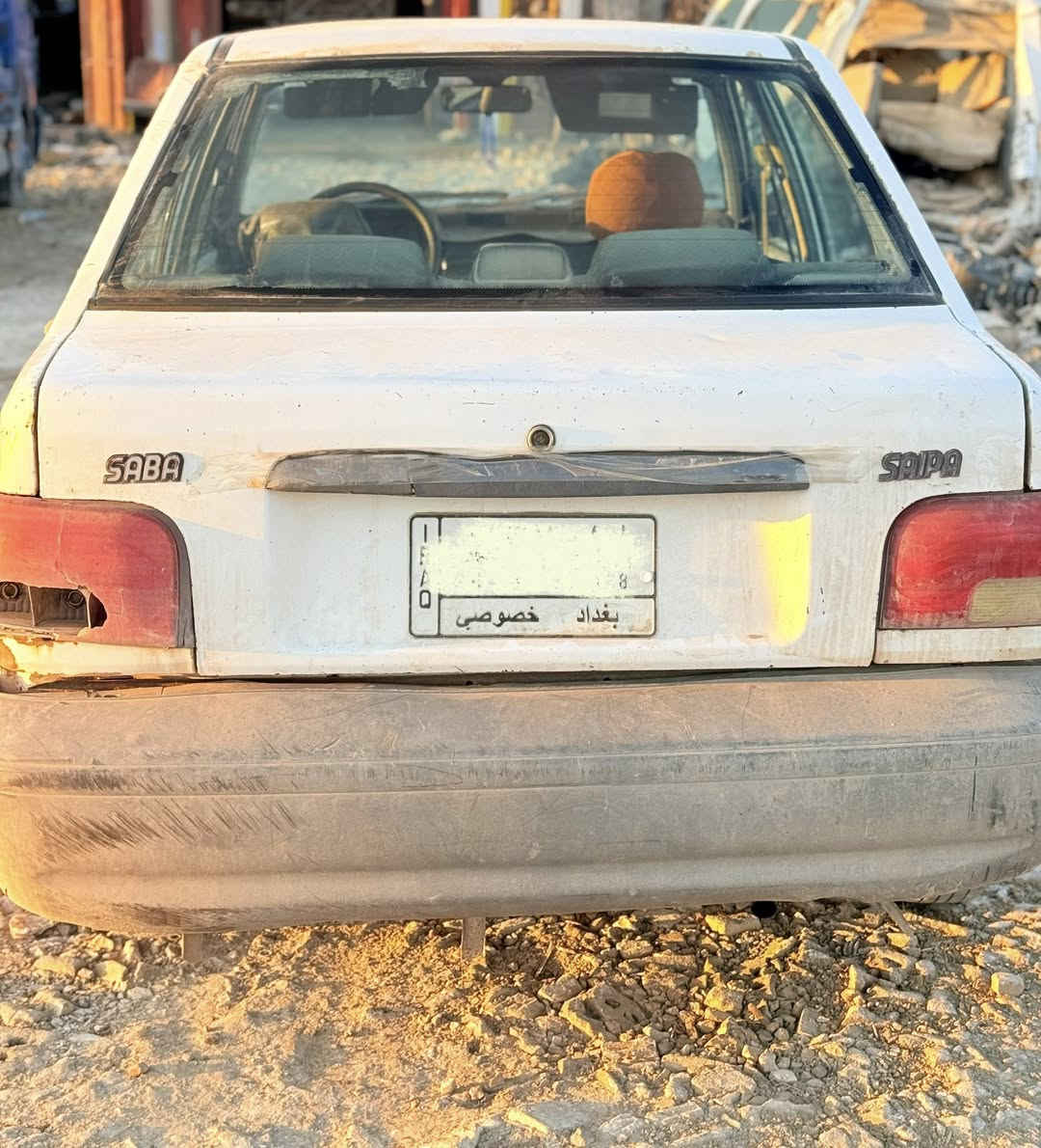 السلام عليكم. سايبا.  البيع.     موديل.   2009
مكينه كير حاويه.            تخم تاير.   سعر 23وبيه مجال

بيه طخات بصيطه.         شواصي نضيفات 

     رقم بغداد. تحويل مباشر.    سنويه  ال2028 مشروع

         مكان سياره بغداد النهروان. ***********
