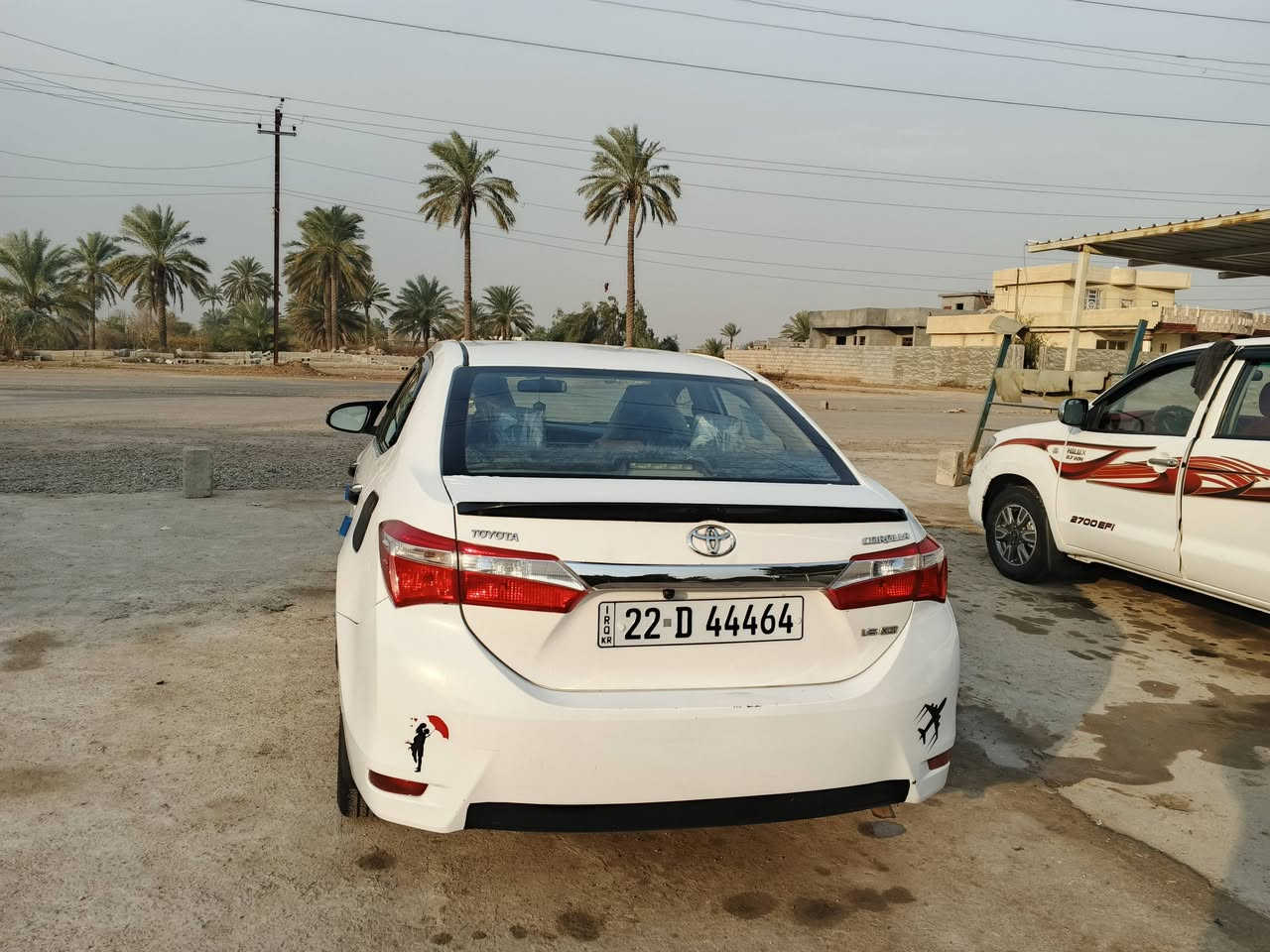 السلام عليكم
للبيع كورلا 2015
خليجي 
محرك 1600
كلشي واضح بل سونار 
رقم اربيل دولي 
مكاني صلاح الدين بلد 
الهاتف***********
