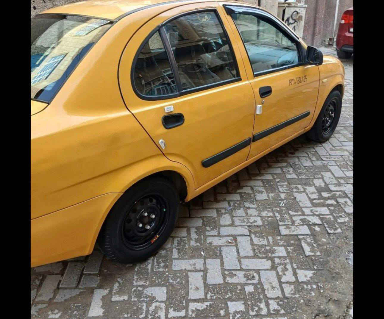 سلام عليكم طيبة 2015للبيع نضيف كير محرك تبريد تخم تاير جديد صدر جديد بتاريخ جديد بل الإضافة شادلة شاشة جديدة مصفرة غرامات وهيئة رقم جديد تحويل ثاني يوم بية الجاملغ الامامي بي صبغ بس موضح بل الصورة  السعر 40وبية مجال السيارة نضافتة مثل الصور  لعنوان صدامية الكرخ رقم الهاتف ***********
