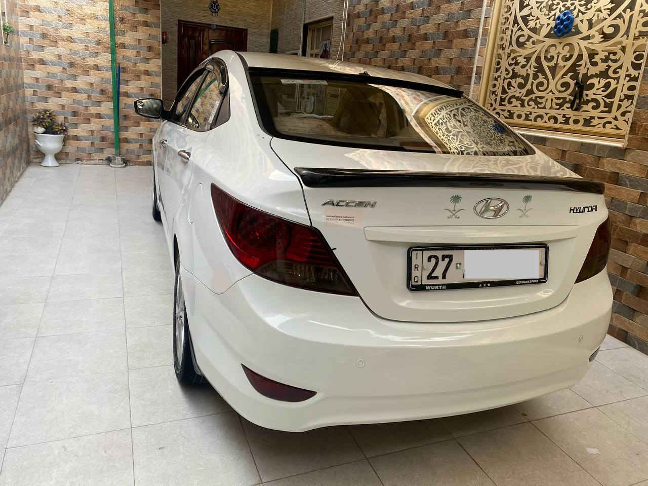 اكسنت 2014 خليجي
محرك ١٦٠٠ قطرتين السياره شاشه ويل كب  لايت عدسه حساسات تحكم ستيرن جهتين    رقمه ذي قار بأسمي بيهه جاملغ الامامي الايمن مبدل بدون دواخل  ورشة صبغ بالبابين الباقي كفاله  للبيع او المراوس مكاني ناصريه السعر ٨٥
***********
***********
