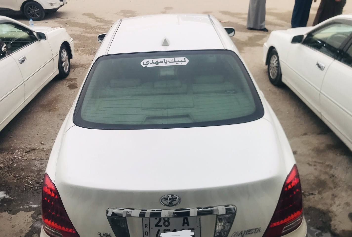 👑TOYOTA CROWN MAJESTA👑
#للبيع او #مراوس  حسب القناعة 

ماجستا. كفاله كص و ضربه واصوليات

رقم نجف  دولي قرار 48 مداور ثاني يوم 

المواصفات👇

✅ محرك V8 4300.. موديل 2004

✅ داخل عسلي 

✅ تبريد امامي خلفي3قطع.

✅ 3برده خلفيه وجانبيه 

✅ 5بصمات ابواب+بصمة تشغيل

✅ كامره خلفيه 

✅ مري ترحيب عند الاقتراب.

✅ ستيرن كهربائي

✅ مري كهرباء

✅ تحكم ستيرن+كروز تثبيت سرعه.

✅ جنطه جكات كهرباء شفط.

وباقي المواصفات المعروفه 

مكاني نجف 

السعر ١٦٨


**إذا كنت صاحب هذا الإعلان وتريد حذفه لأي سبب، رجاءا أرسل رسالة إلى الدعم الفني**