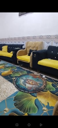 تخم 10مقاعد اخو الجديد. مع ميز طعام ٦ كراسي فخم جدآ. للتواصل واتساب فق...