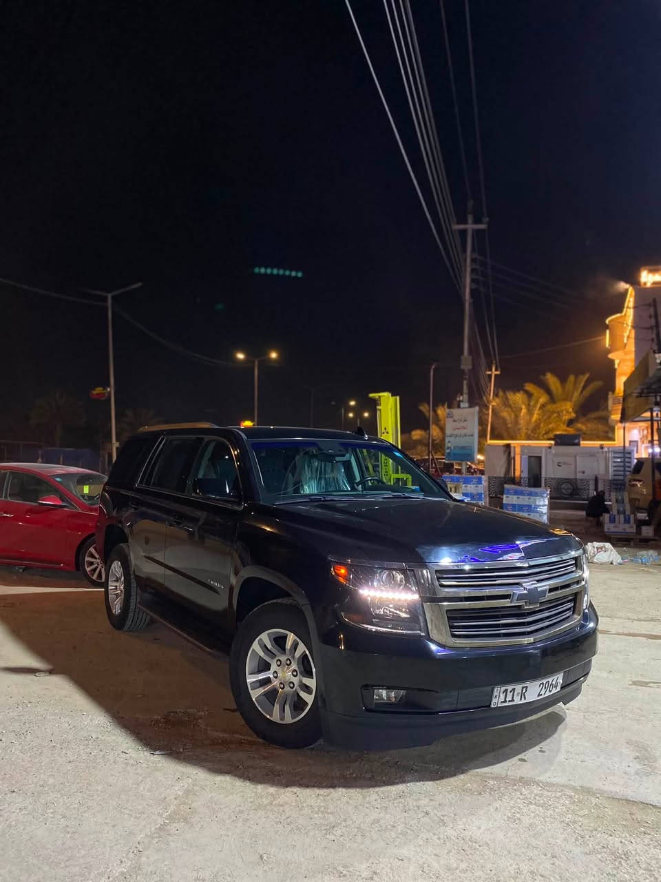 للبيع | تاهو Lt موديل 2019 
السيارة بحالة ممتازة ونظيفة جدًا
▪️ الممشى: 81km
▪️ المواصفات: فول فول
▪️ الدفع: فور ويل
▪️ المحرك: 5.300
▪️ اللوحات: بغداد
▪️ الموقع: بغداد
المواصفات:
 • كشنات  مخمل
 • كهرباء + تدفئة
 • خزن 3 وضعيات
 • ستيرن كهرباء + تدفئة
 • نظام رادارات + وقوف ذاتي 
 • وضعيات قيادة متعددة 
قاصة + ستيرن رجاج + كشن رجاج
كشنات قلاب 7 راكب
 • تشغيل عن بُعد
 • بخاخات تنظيف اللايتات الأمامية
 • حساسات أمامية وخلفية
 • ويل 18 إنج بلادي
✔️ السيارة تبديل جاملغات وبنيد القطع الاصلية موجودة بدون دواخل
📞 الاتصال ***********
السعر 360 دولار
