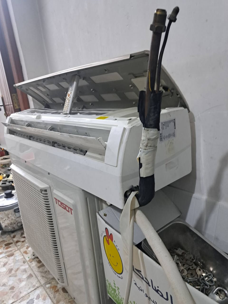 السلام عليكم سبلت توست شغال وكامل كلش نضيف سعر ٤٥٠ الف مكاني مدينه الصدر ***********
