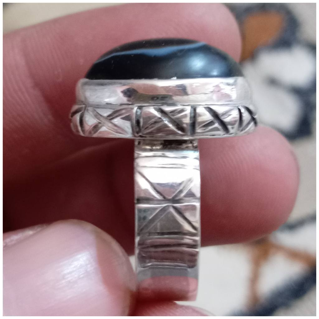 ***********جزع حبشي مصور رباني صياغه يدويه السعر عل الخاص العنوان ناصريه *********** ناصرية, ذي قار
