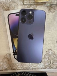 آيفون ١٤ برو ماكس جهاز لوك كلش نضيف كلشي مامبدل بي ققط ضهر بالليزر ذاك...