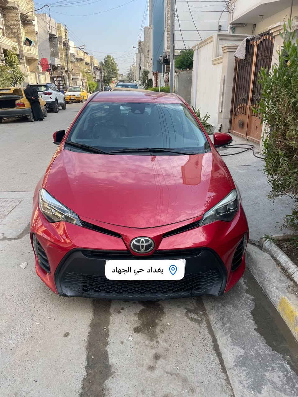 كورلا se 2017
وارد امريكي
مواصفات se معروفة
رقم اربيل سنوية جديدة هزة جديدة
تخم تاير
ماشية ٢٩٠ الف
بدون نواقص ان شاء الله 
سونار موجود 
صور حادث موجودة
حادثها جاملغ امامي تبديل وبابين صبغ
داخلها نظيف كلش
المكان بغداد حي الجهاد
السعر ١٢٧ وبي مجال شوية


**إذا كنت صاحب هذا الإعلان وتريد حذفه لأي سبب، رجاءا أرسل رسالة إلى الدعم الفني**