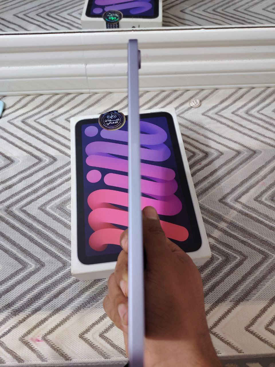 ایباد مني 7 معالج ال Apple A17 Pro ذاكره 128 بطاريه 88 ايباد جدید داخل
الضمان زلغ واحد مابيه السعر 425 مكاني السماوة


**إذا كنت صاحب هذا الإعلان وتريد حذفه لأي سبب، رجاءا أرسل رسالة إلى الدعم الفني**