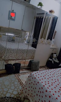 غرفه نوم تركيه البيع الغرفه 12 قطعه ونضفتها 95/100 العنوان بغداد الكاظ...
