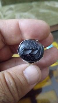 خاتم منحوت • فضة ٩٢٥ • صياغة يدوية