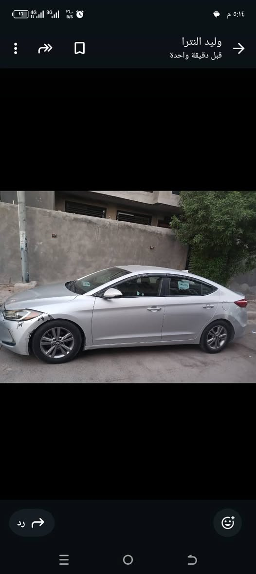 السلام عليكم النترا 2018 وارد كندي حادثهةبنيد مكينة دوش المرغوب كير Atالسيارة السعر 105وبيهة مجال السونار مرفق مع الصور الاستفسار ***********
